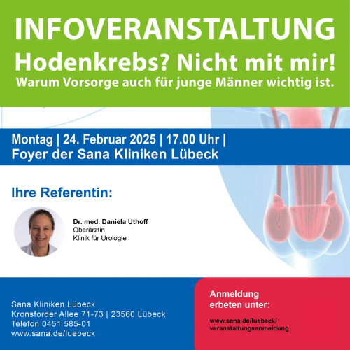 Infoveranstaltung Hodenkrebs