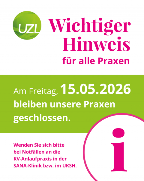 Alle Praxen am 15.05. geschlossen!