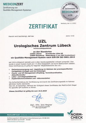 Qualitätsmanagement nach DIN EN ISO 9001:2015
