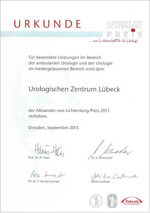 Alexander-von-Lichtenberg-Preis 2013